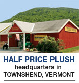 Mary Meyer/Half Price Plush Headquarters, Townshend, Vermont